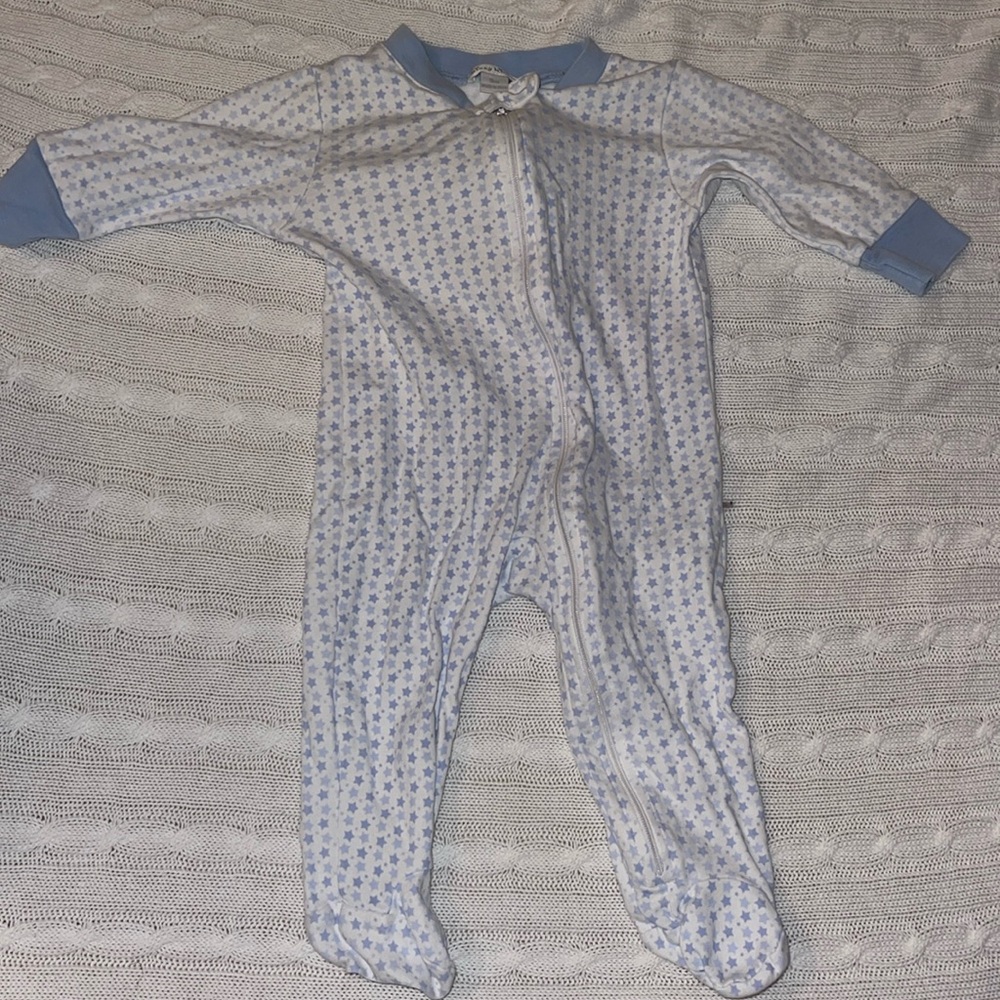 Kissy kissy blue star footie 9m boys